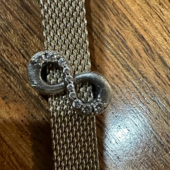 Pandora Reflections silver bracelet with 3 charms - Picture 4 of 6